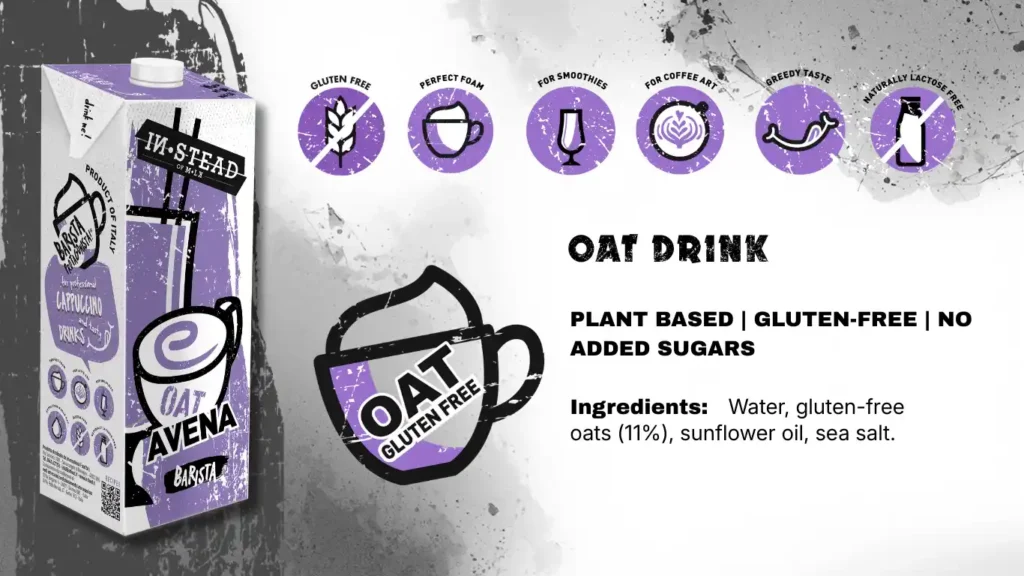 oat drink instead of